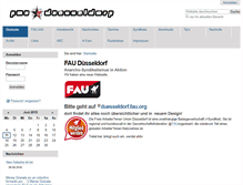 Tablet Screenshot of fau-duesseldorf.org